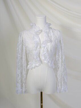 Frederick’s of Hollywood Lace Bolero Jacket
